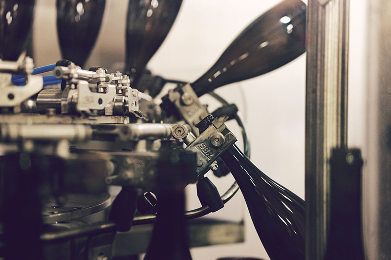 Bottling line at the Rigoni Vittorino winery